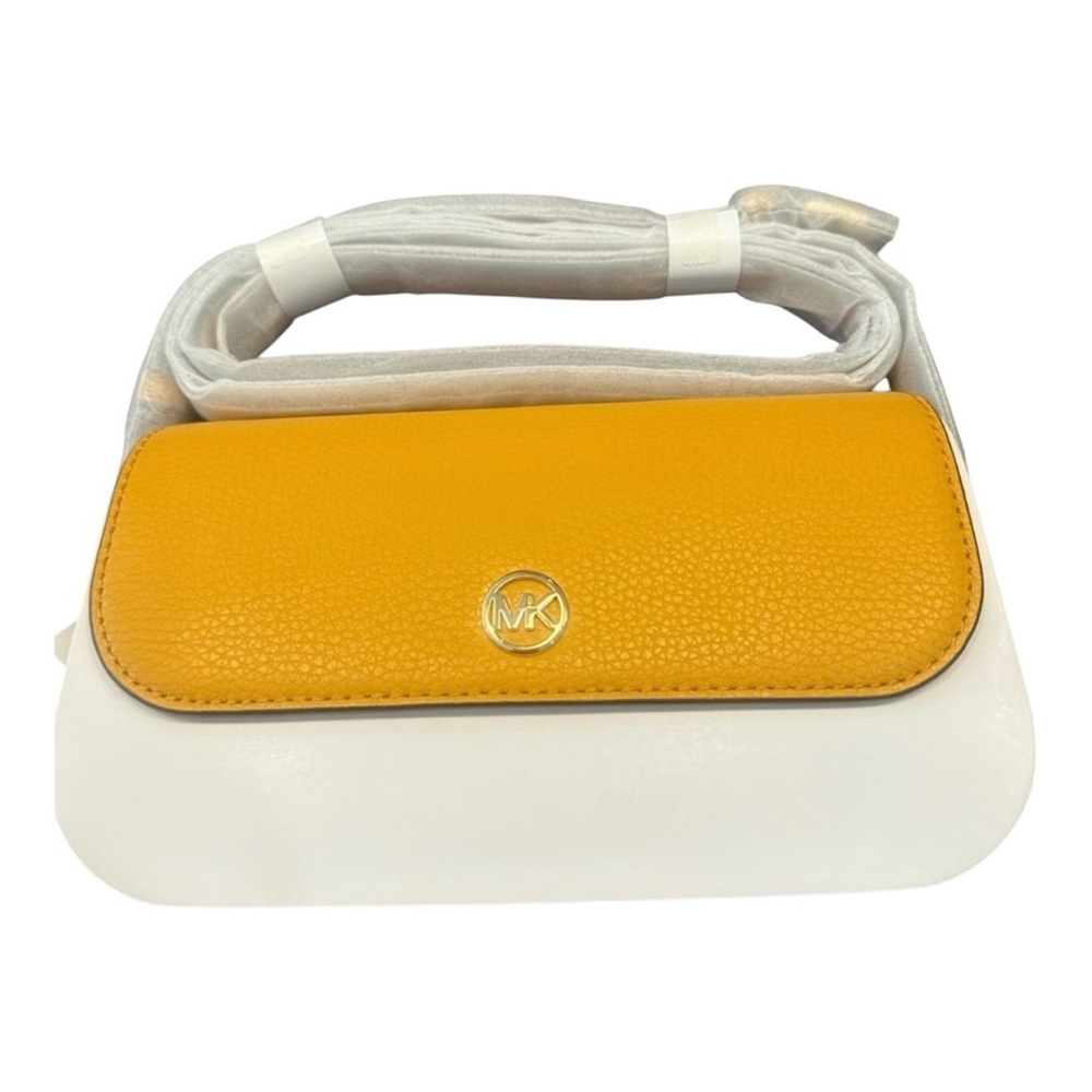 ✨💎BNWT💎✨ Michael Kors Jet Set Crossbody Small in Mustard Leather - Picture 3 of 5